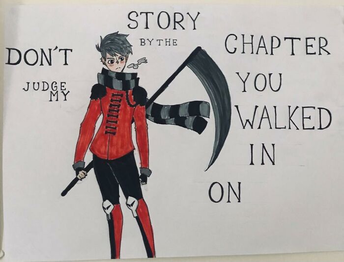 This Is Maddox: Non-Binary, They/Them Pronouns. They're A Big Old Dork And I Love Them!