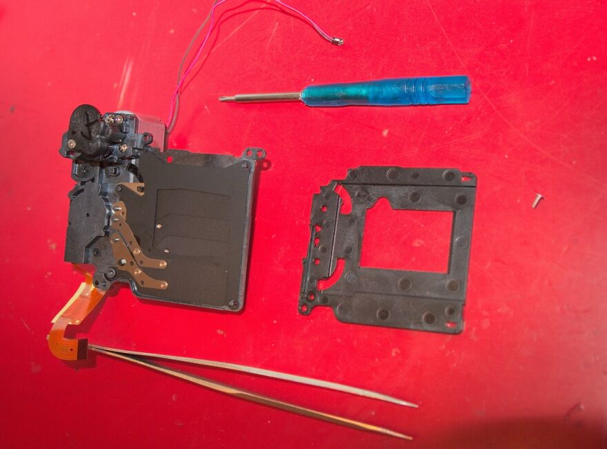 How I Replaced The Shutter Blades Of A Canon 1000d Dslr Camera And Saved It From The Trash Can