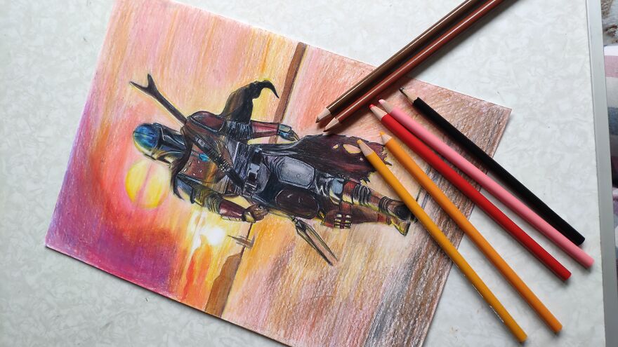 Mandalorian Sketch