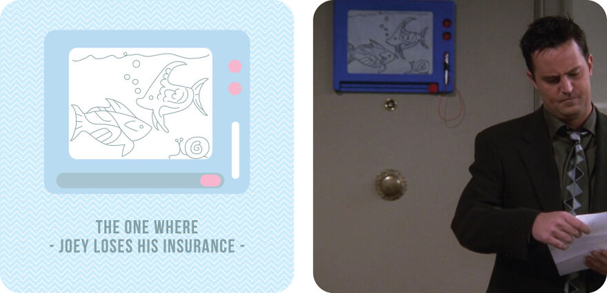 S06e04: The One Where Joey Loses His Insurance