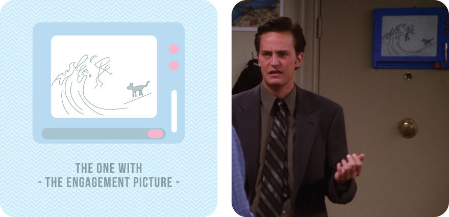 S07e05: The One With The Engagement Picture