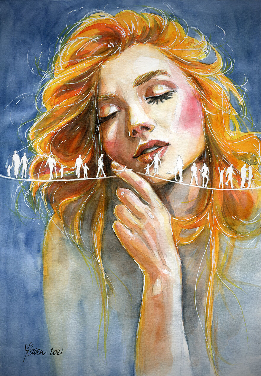 I Love To Draw Dreams Into Reality.