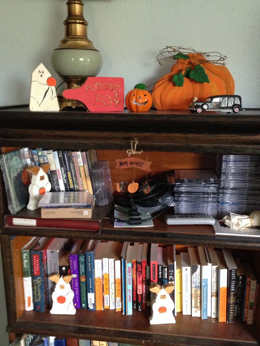 Halloween Decorations I Painted (And A Hearse)