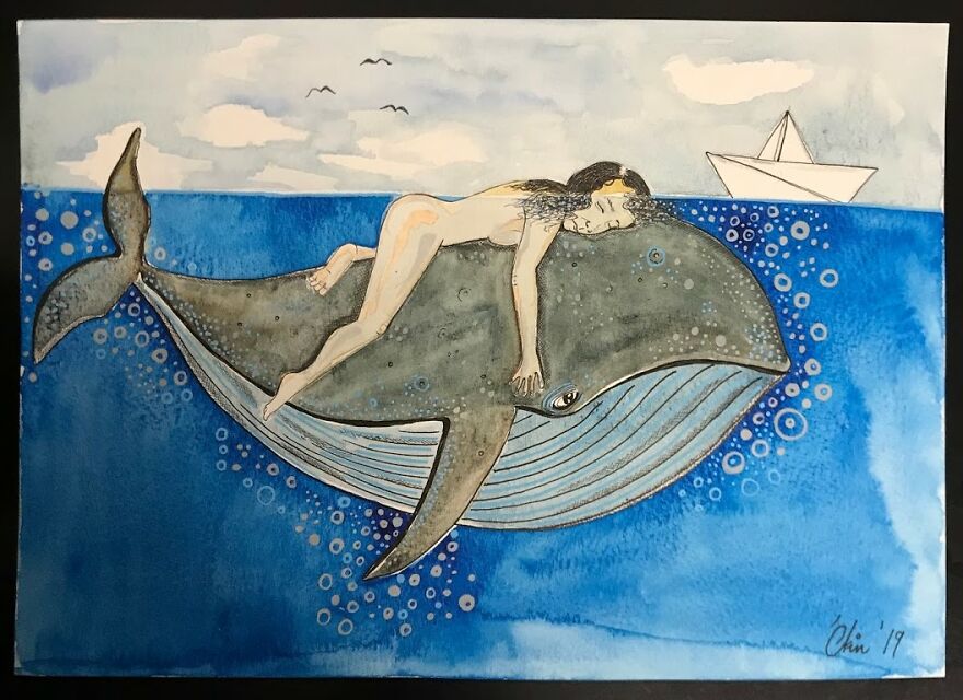 Brighton Artist Illustrates Daily Life, Dreams & Troubles Of Women