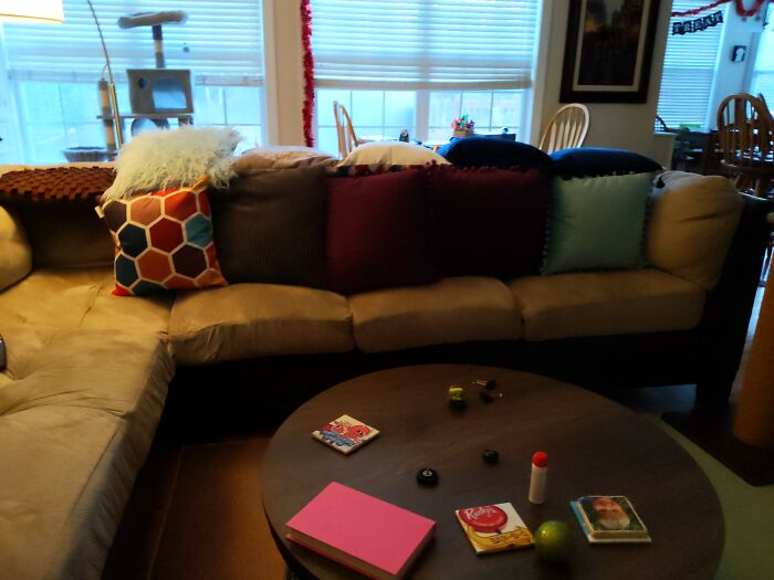 This Cat Fort I Made. I Call It The Purr-Fect Fort.