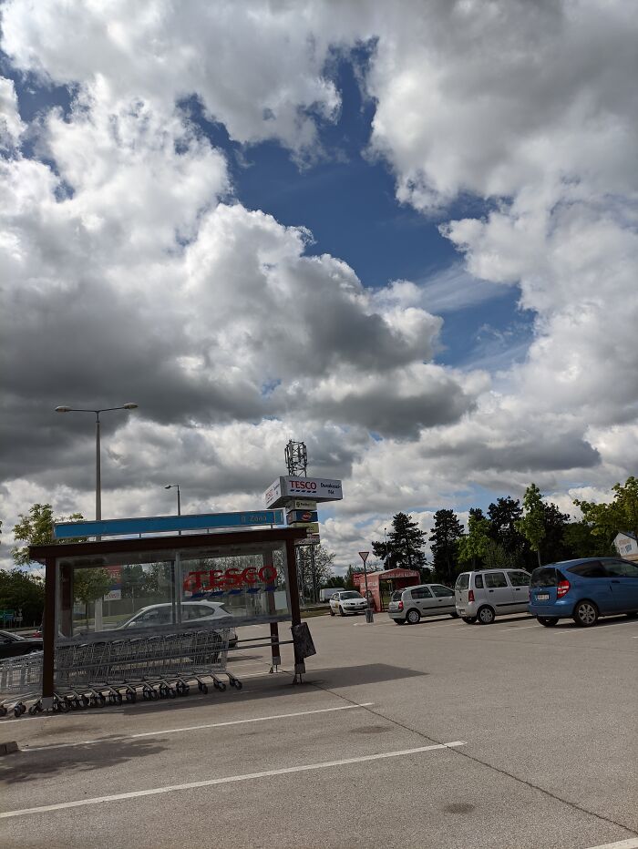 Blue With Lots And Lots Of White