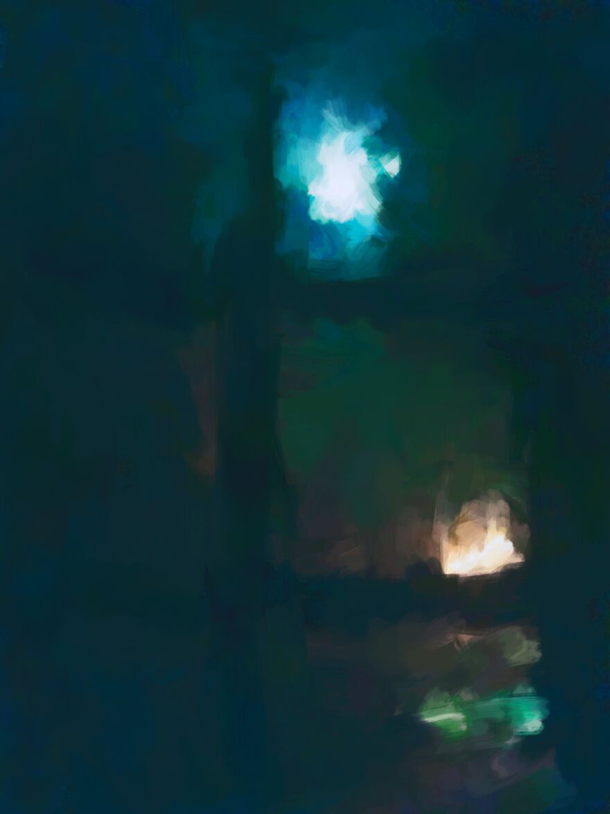 Midnight. View From My Window