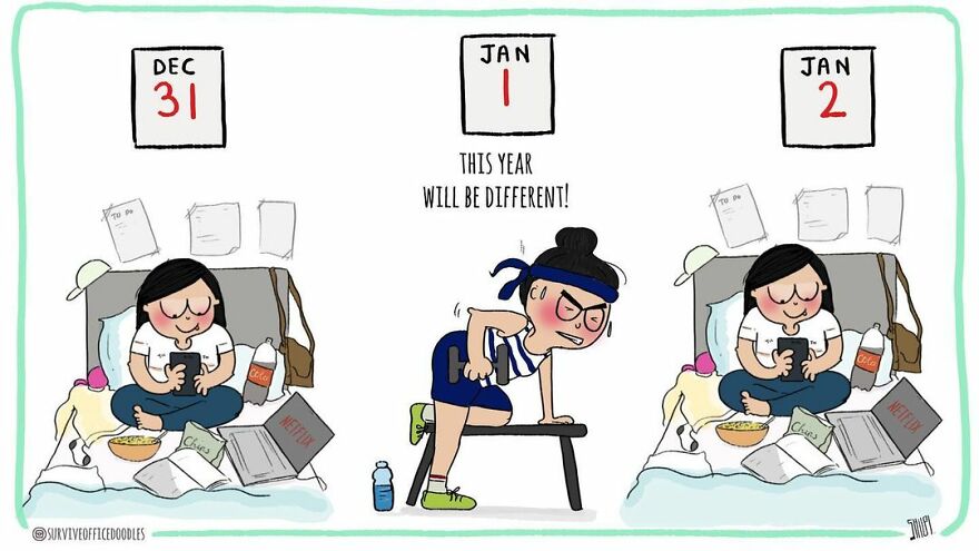 Indian Artist Shows The Daily Problems Of Women In A Fun Way
