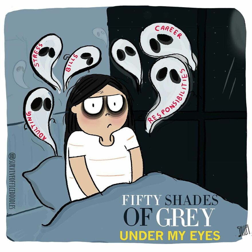 Indian Artist Shows The Daily Problems Of Women In A Fun Way