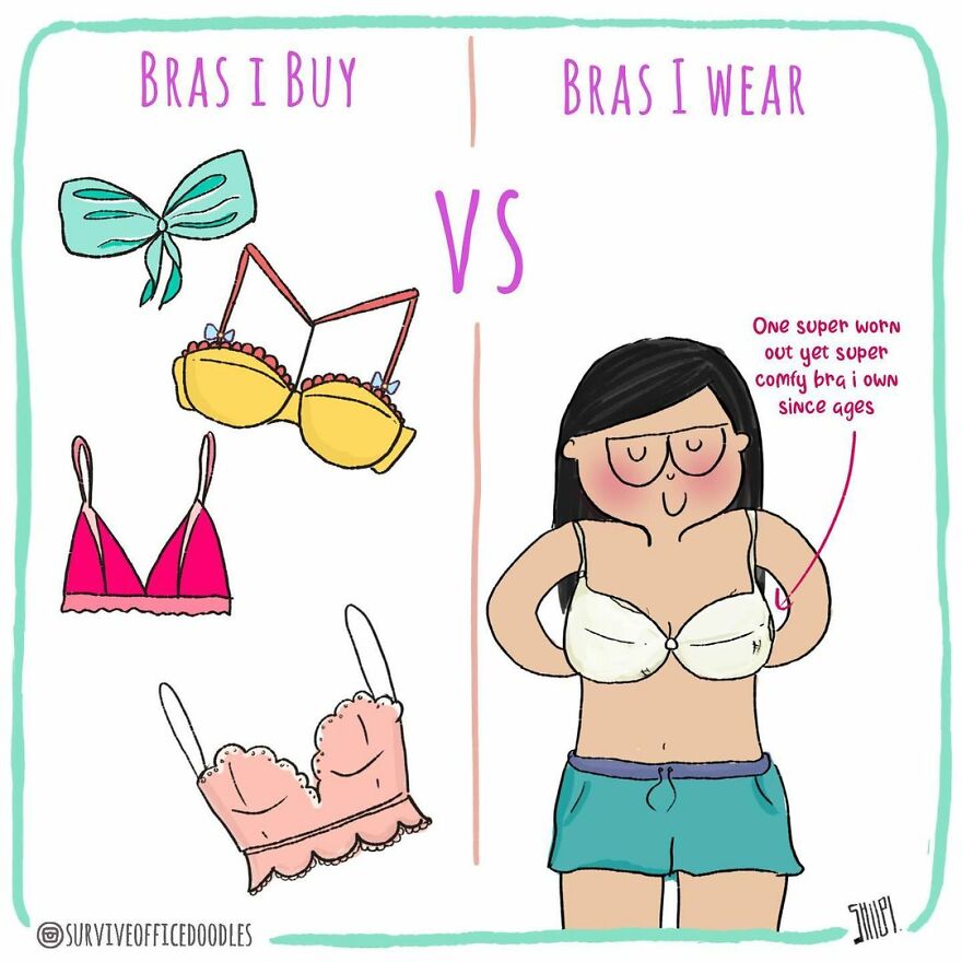 Indian Artist Shows The Daily Problems Of Women In A Fun Way