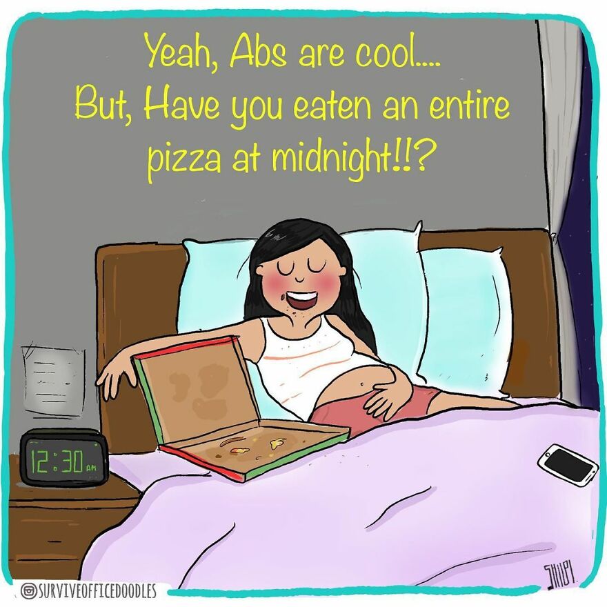 Indian Artist Shows The Daily Problems Of Women In A Fun Way