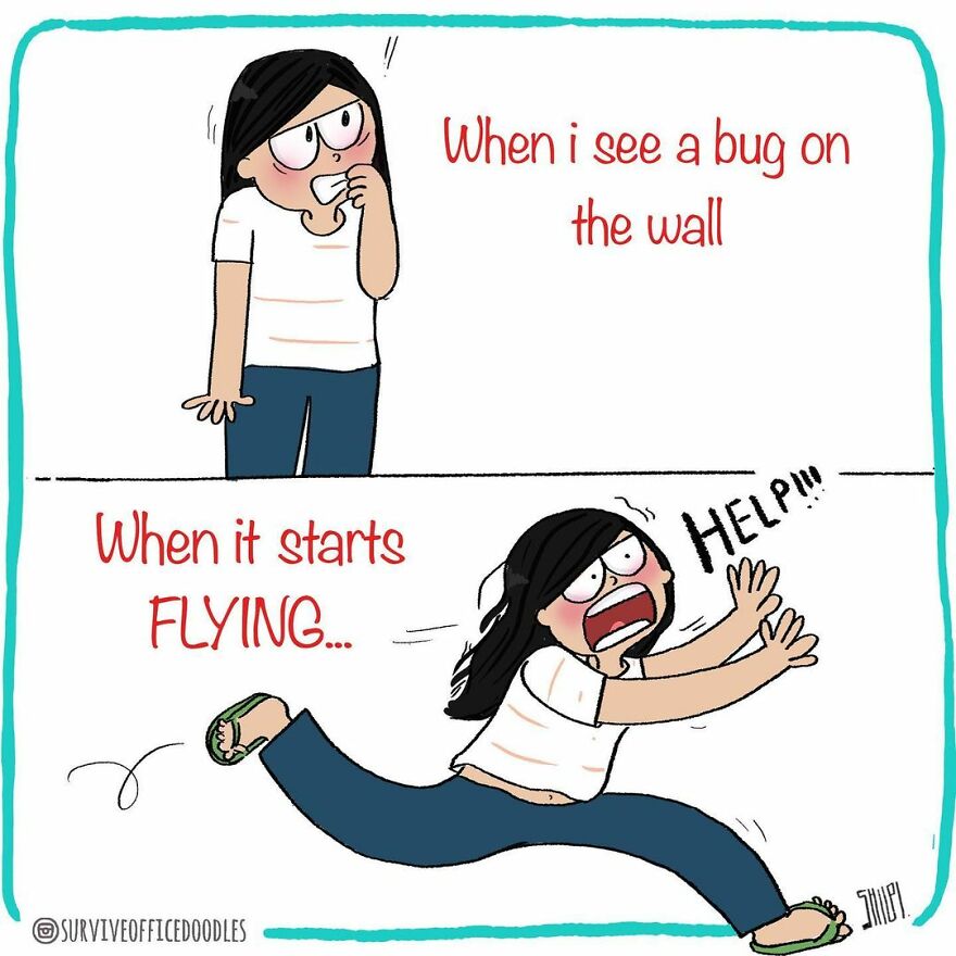 Indian Artist Shows The Daily Problems Of Women In A Fun Way