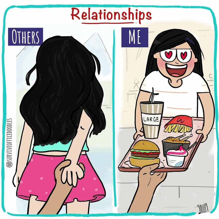 Indian Artist Shows The Daily Problems Of Women In A Fun Way