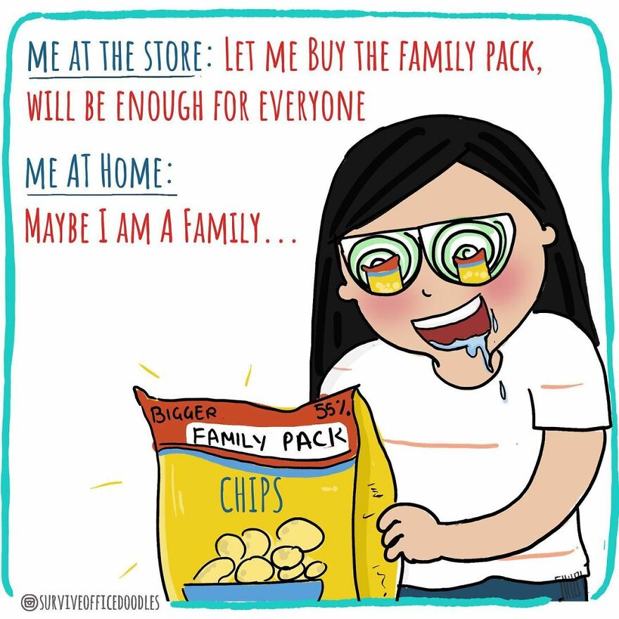 Indian Artist Shows The Daily Problems Of Women In A Fun Way