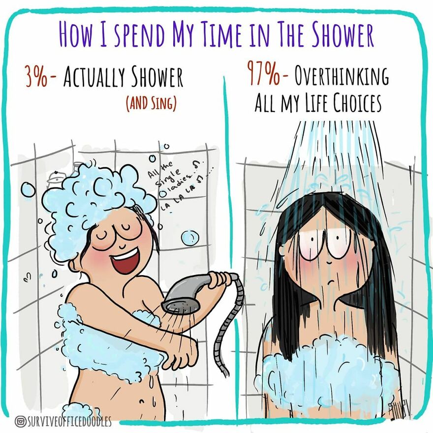 Indian Artist Shows The Daily Problems Of Women In A Fun Way