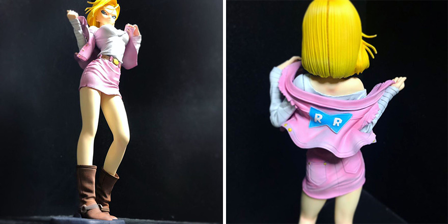 Japanese Artist Takes 3D Sculptures And Makes Them Look Like Manga-Style Illustrations