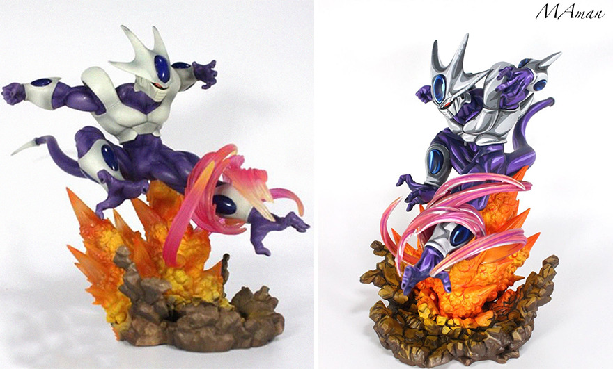 Japanese Artist Takes 3D Sculptures And Makes Them Look Like Manga-Style Illustrations