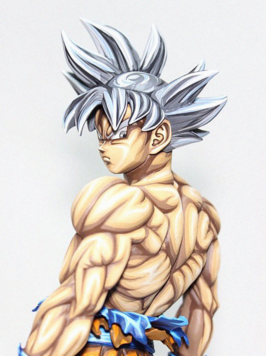 Japanese Artist Takes 3D Sculptures And Makes Them Look Like Manga-Style Illustrations