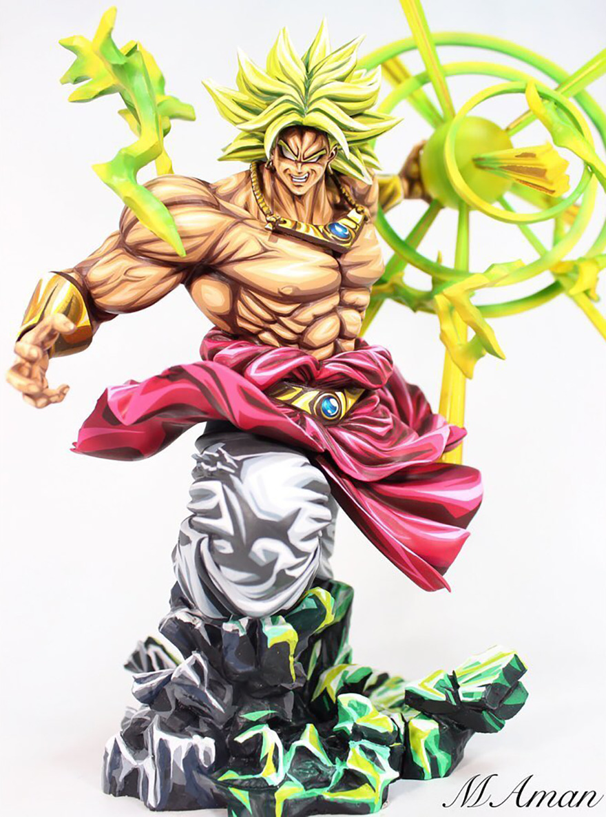 Japanese Artist Takes 3D Sculptures And Makes Them Look Like Manga-Style Illustrations