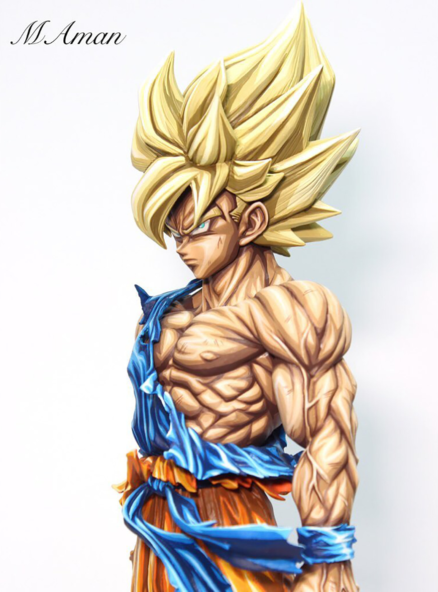 Japanese Artist Takes 3D Sculptures And Makes Them Look Like Manga-Style Illustrations