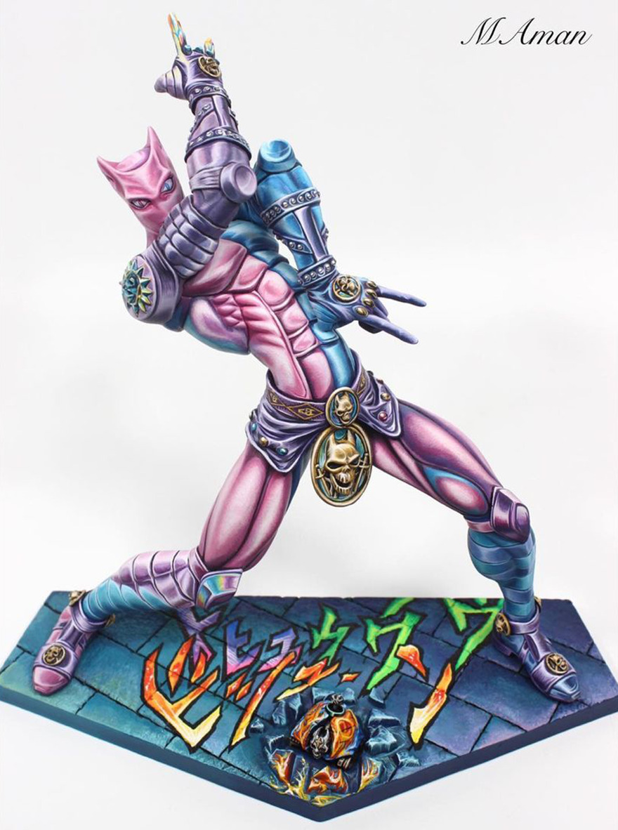 Japanese Artist Takes 3D Sculptures And Makes Them Look Like Manga-Style Illustrations