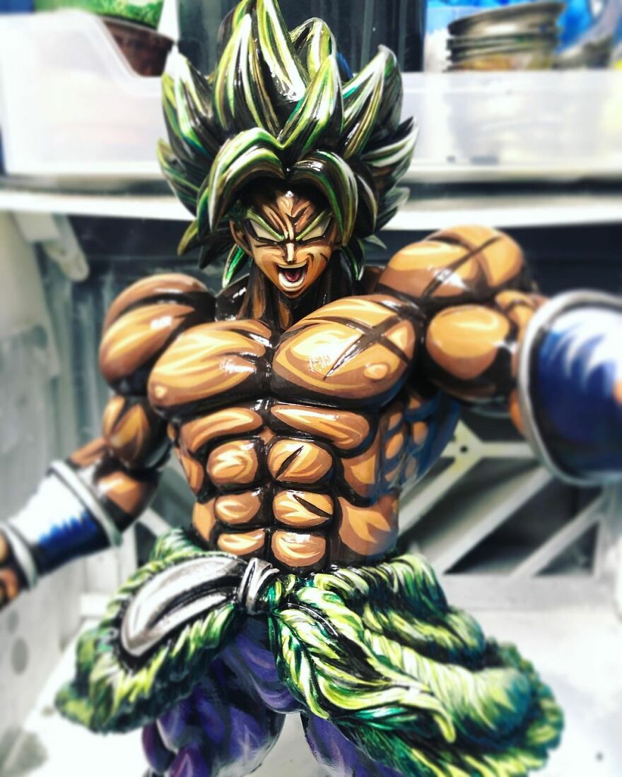 Japanese Artist Takes 3D Sculptures And Makes Them Look Like Manga-Style Illustrations