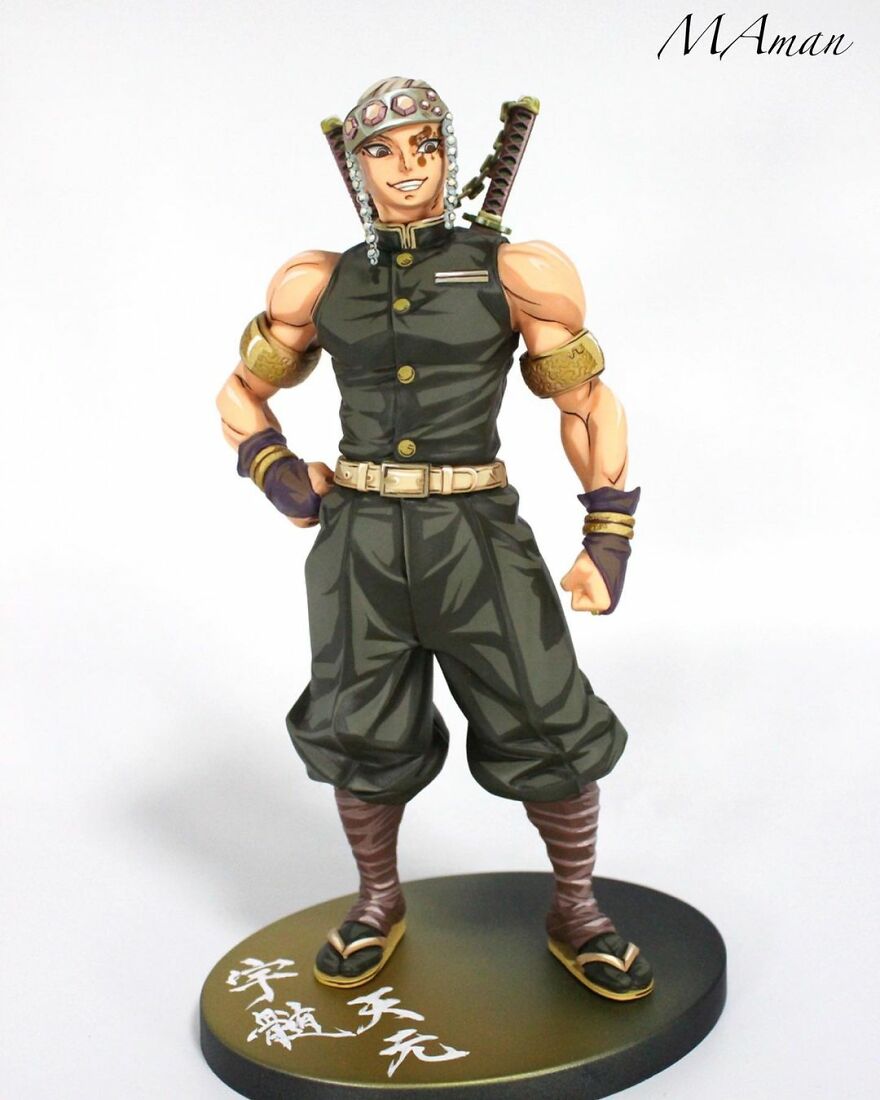 Japanese Artist Takes 3D Sculptures And Makes Them Look Like Manga-Style Illustrations