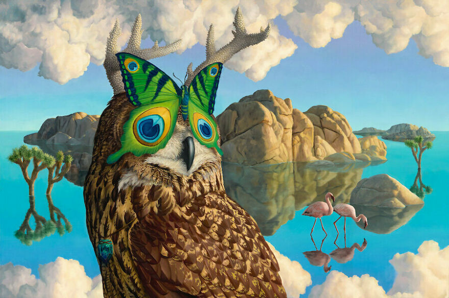 Artist Draws Inspiration From Nature To Make His Surreal Paintings