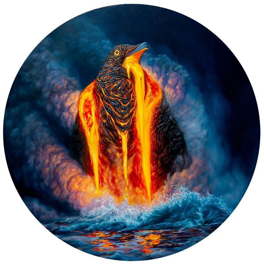 Artist Draws Inspiration From Nature To Make His Surreal Paintings