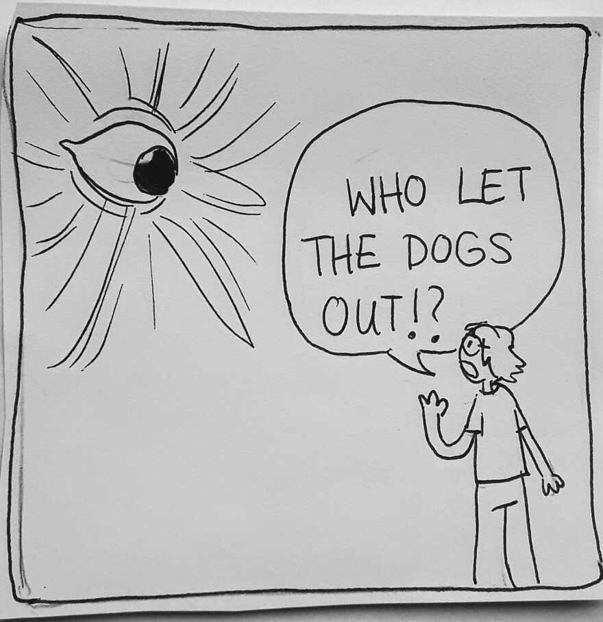 I Made Comics For My Art Class (16 Pics)