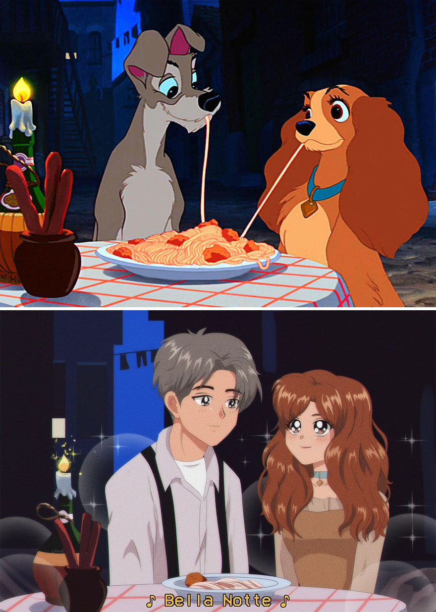 Mexican Illustrator Turns Characters From Famous Movies And Series Into Anime