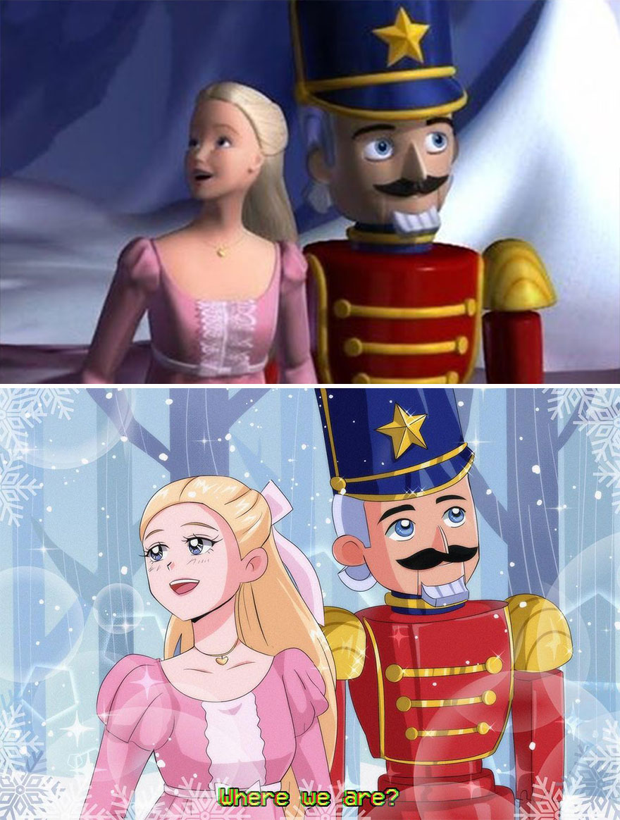 Mexican Illustrator Turns Characters From Famous Movies And Series Into Anime