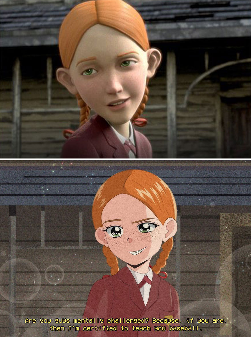 Mexican Illustrator Turns Characters From Famous Movies And Series Into Anime