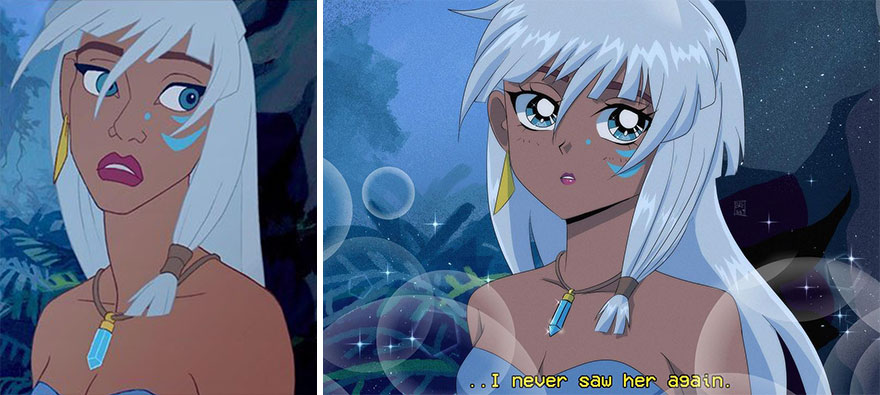 Mexican Illustrator Turns Characters From Famous Movies And Series Into Anime