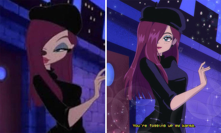 Mexican Illustrator Turns Characters From Famous Movies And Series Into Anime