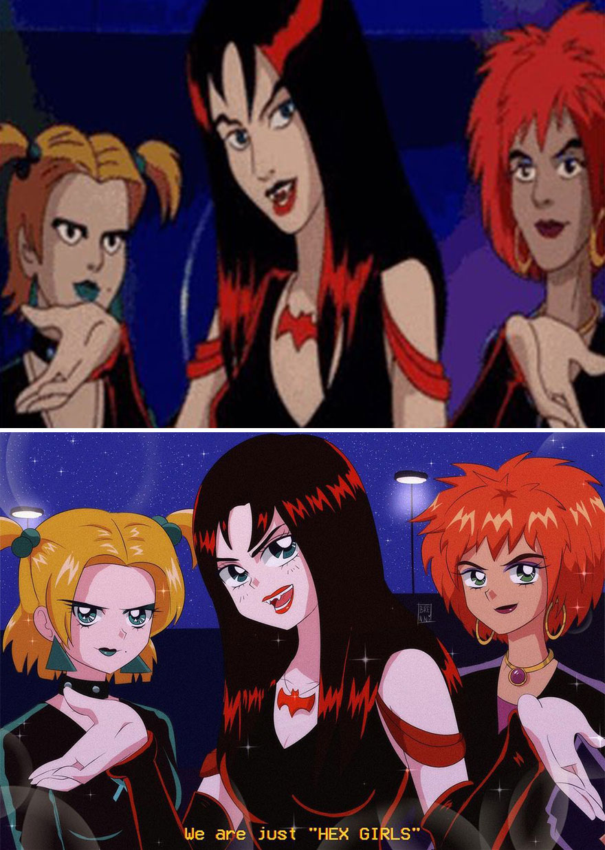 Mexican Illustrator Turns Characters From Famous Movies And Series Into Anime