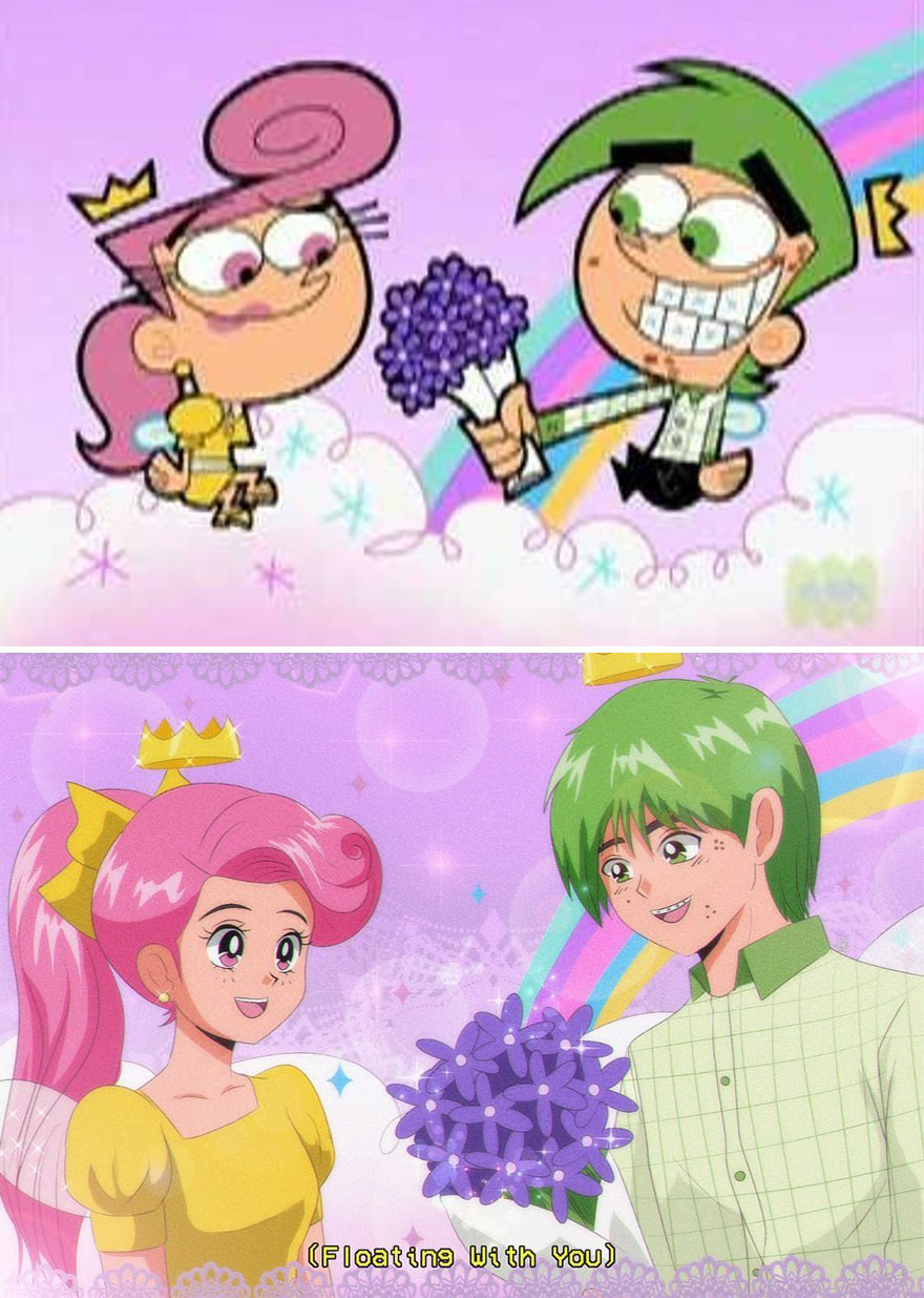 Mexican Illustrator Turns Characters From Famous Movies And Series Into Anime