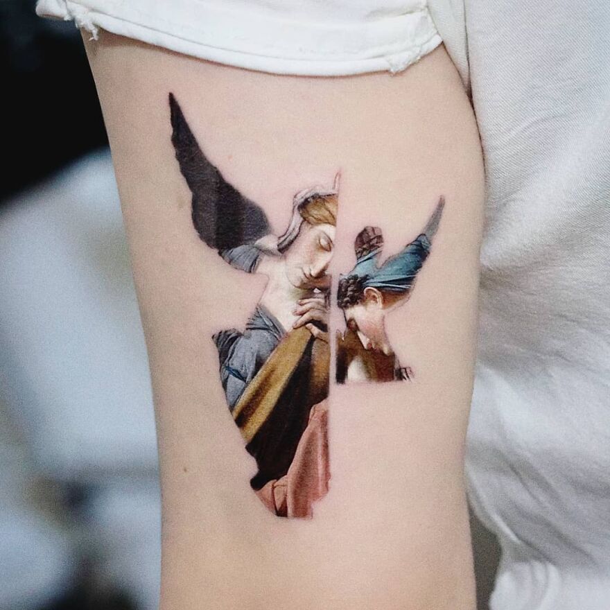 Micro Color Realism Tattoos By Hakan Adik