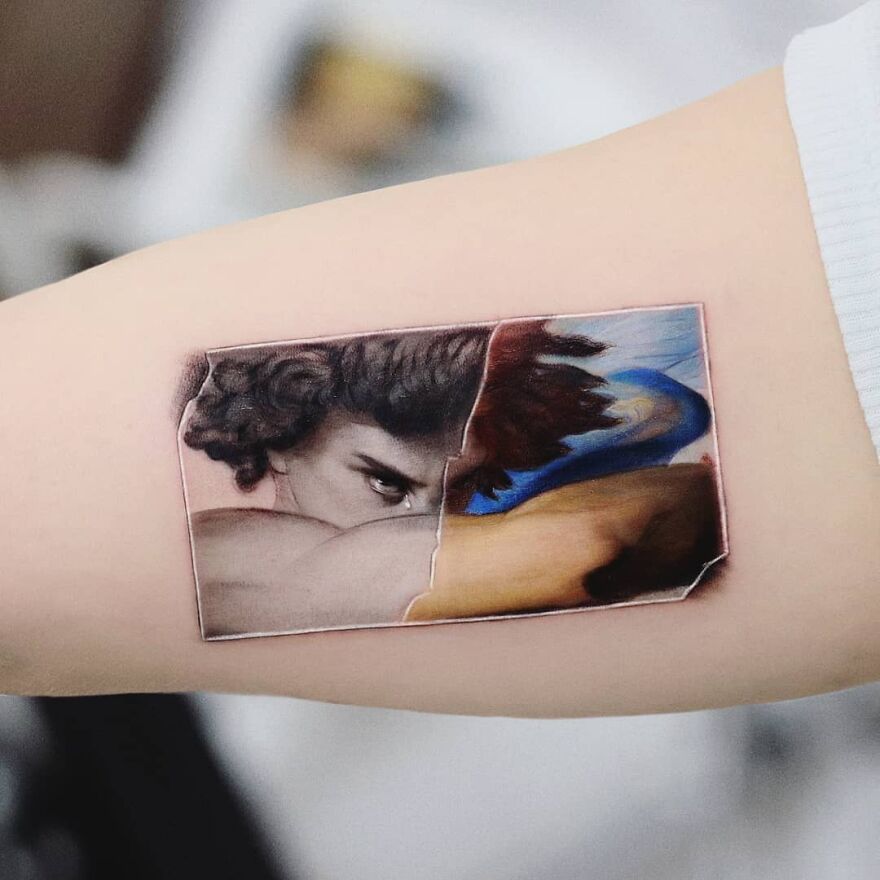 Micro Color Realism Tattoos By Hakan Adik