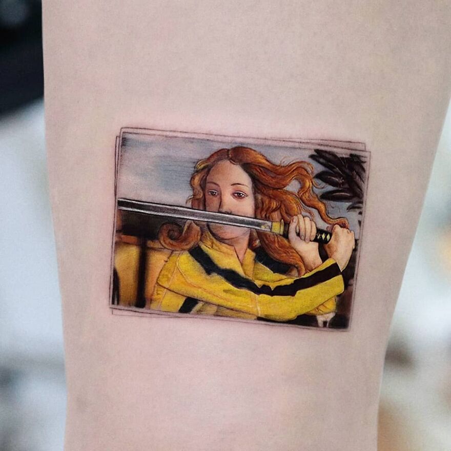 Micro Color Realism Tattoos By Hakan Adik