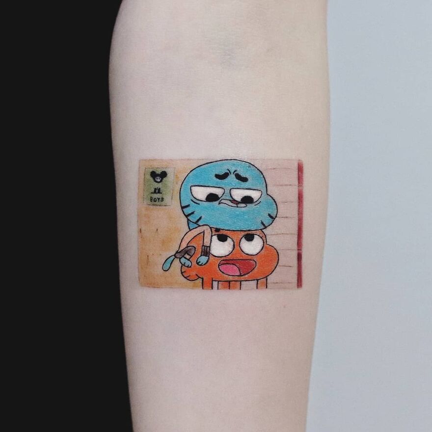 Micro Color Realism Tattoos By Hakan Adik