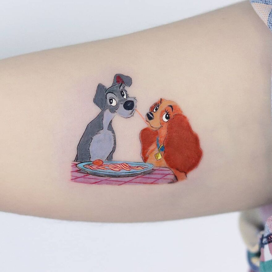 Micro Color Realism Tattoos By Hakan Adik