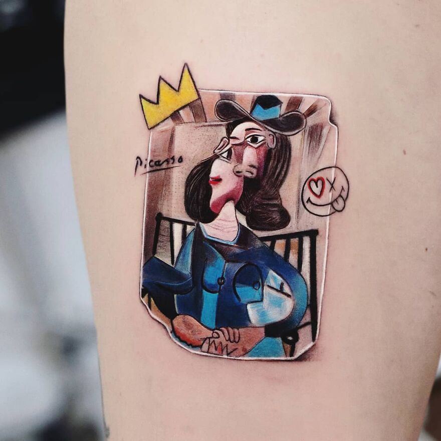 Micro Color Realism Tattoos By Hakan Adik
