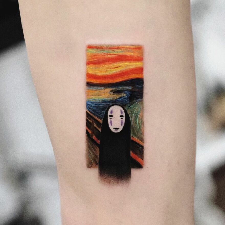 Micro Color Realism Tattoos By Hakan Adik