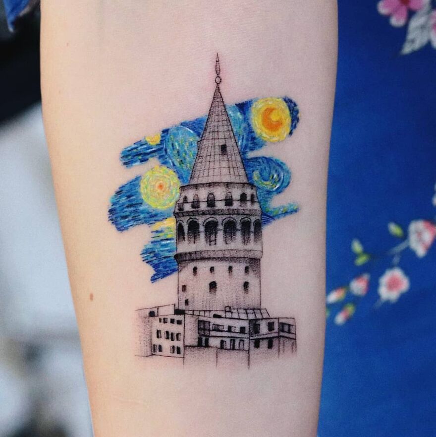 Micro Color Realism Tattoos By Hakan Adik