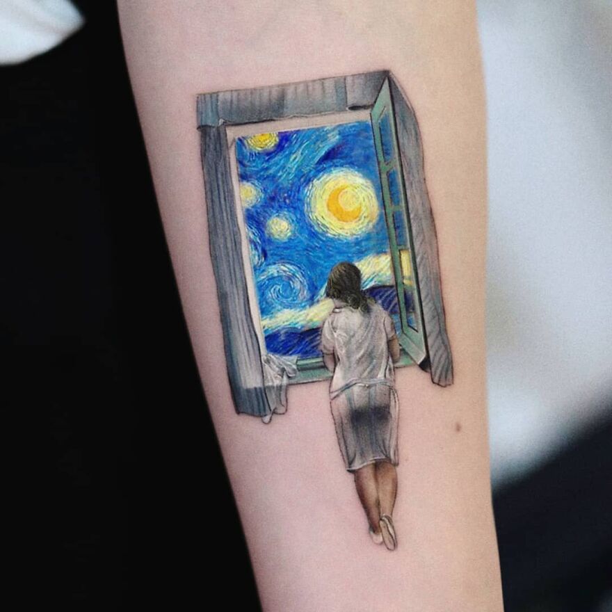 Micro Color Realism Tattoos By Hakan Adik