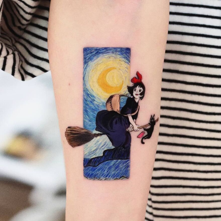 Micro Color Realism Tattoos By Hakan Adik