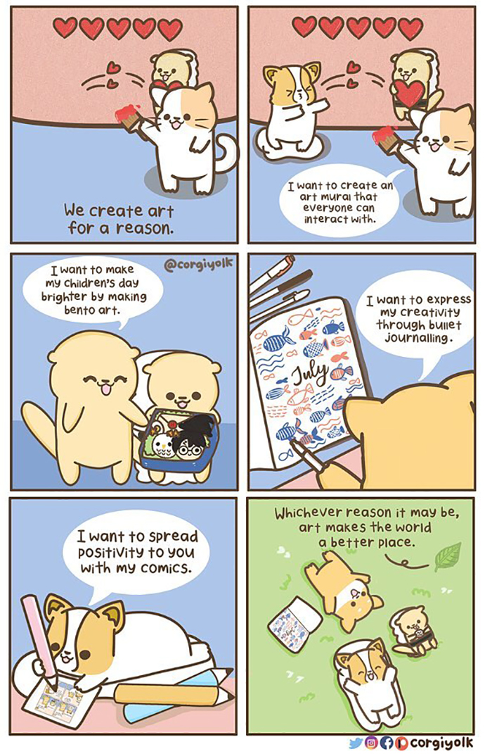 My 15 Wholesome Comics About A Corgi And His Animal Friends To Warm Your Heart Amid Pandemic