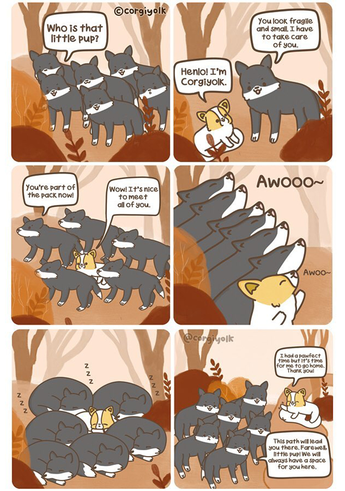 My 15 Wholesome Comics About A Corgi And His Animal Friends To Warm Your Heart Amid Pandemic