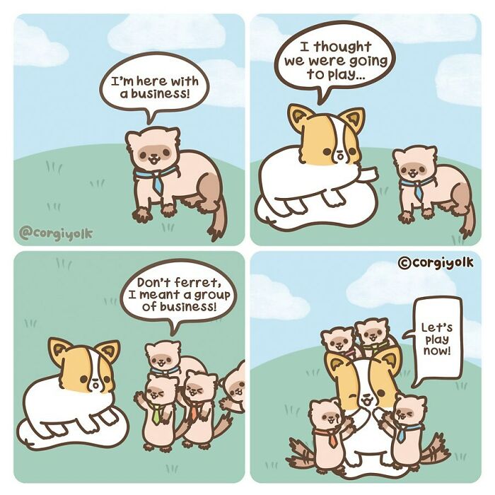 My 15 Wholesome Comics About A Corgi And His Animal Friends To Warm Your Heart Amid Pandemic